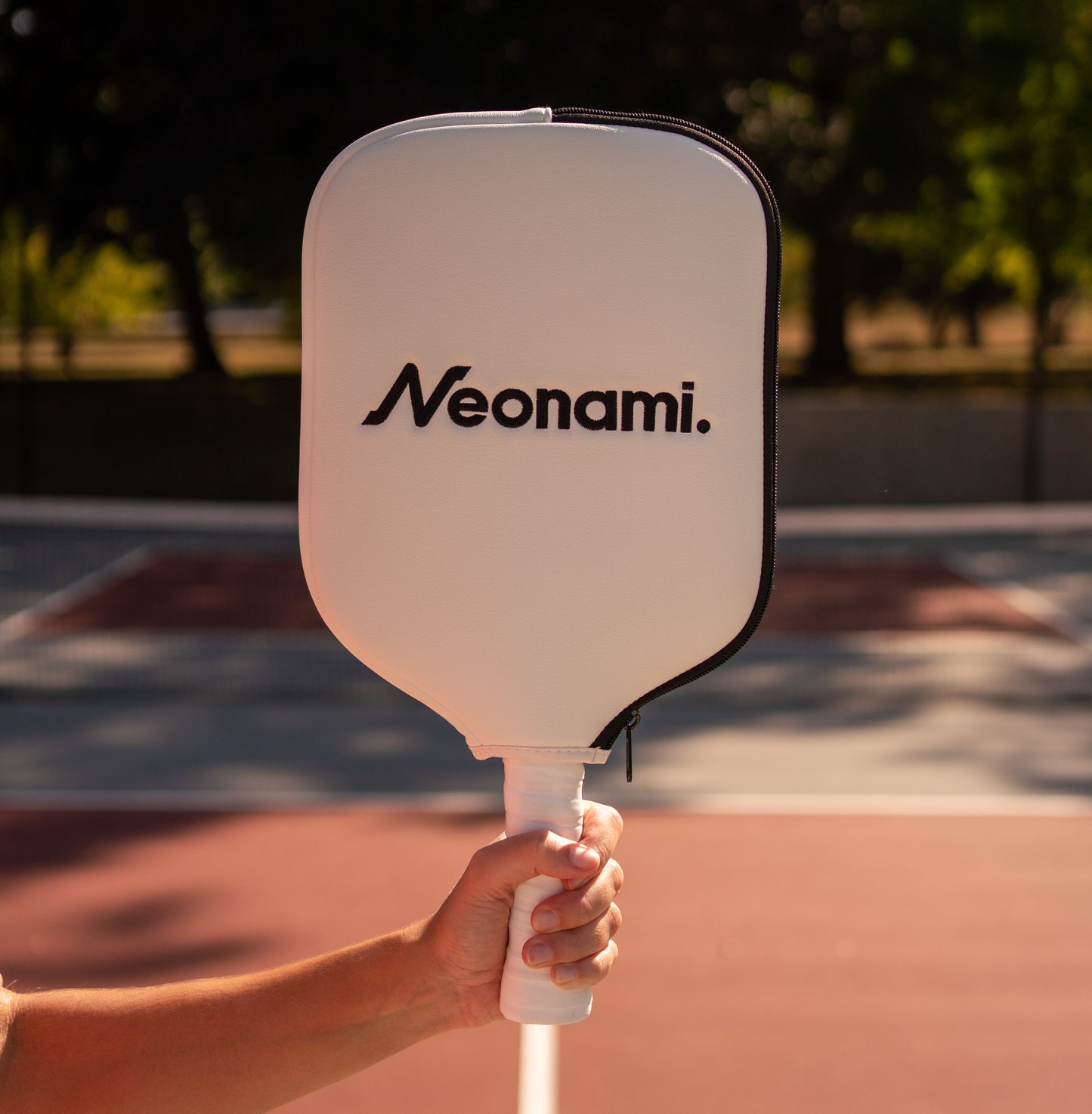 Neonami White Pickleball Paddle Cover